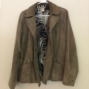 Tommy Bahama Leather & Silk Women’s Jacket